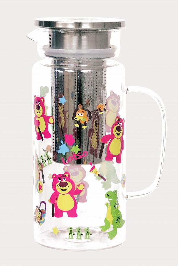 7-Eleven全新推出反斗奇兵Toy Story玻璃水壺！購買即送10張咖啡券！水壺連茶隔兩用極方便