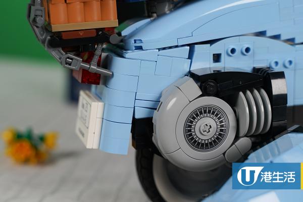 【居家DIY】LEGO最新超熱賣偉士牌Vespa 125電單車！共1106塊零件/75週年版重現經典粉藍色車身