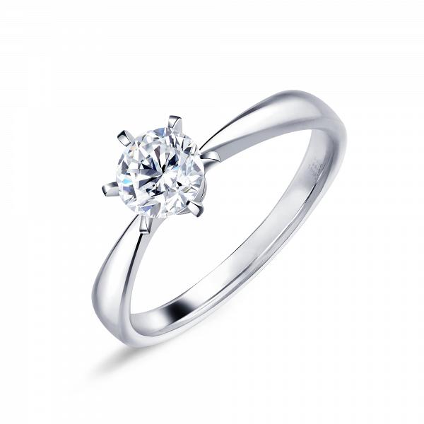 Promessa  「如一」18K 白色黃金  鑽石戒指  （售價：HK$5,000起）