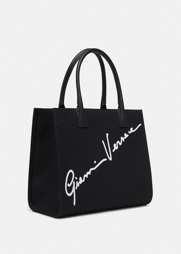 VERSACE GV Signature 帆布Tote Bag 原價$8,500 現售$2,700（32折）