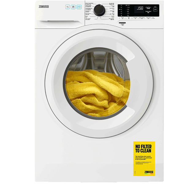 ZANUSSI ZWF842C4W 8 公斤變頻前置式洗衣機 $4998（原價$6198）