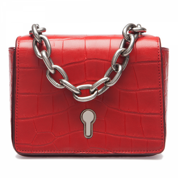 紅色女裝mini手袋 $1,538 (原價$7,690、2折)