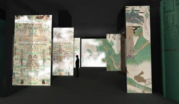 香港文化博物館新展覽「敦煌—說不完的故事」榆林窟第25窟複製洞窟/結合藝術科技走入敦煌壁畫