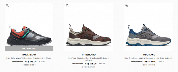 Timberland開倉低至3折起！男裝靴最平$319、衛衣$239入手！