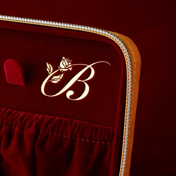 貝兒系列便攜飾物盒 Belle Travel Jewellery Box S/ M size: $280/ $480 ©Disney