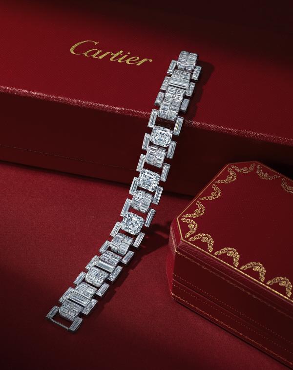 鑽石手鍊 CARTIER 設計 估價：港元 1,500,000 – 2,500,000