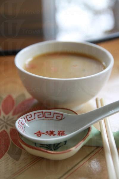 南瓜雜菜湯，味道清甜，更不含味精，老少咸宜。