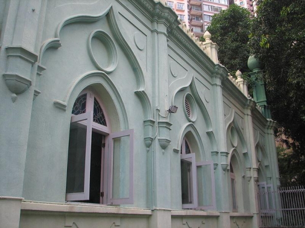清真寺外部。