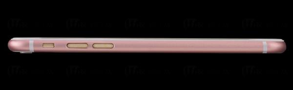 訂製版的粉紅iPhone 6外殼上塗上粉紅色的特殊塗料，機上的按鍵為18K金。　圖：ZG HIT
