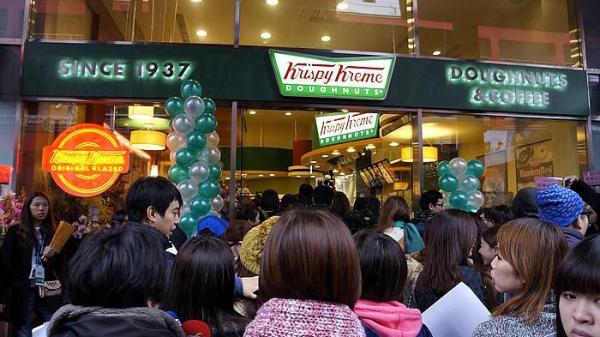 Krispy Kreme – 曾在香港曇花一現。