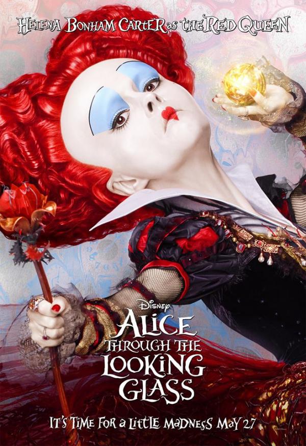 《愛麗絲夢遊仙境2》釋出角色海報（圖：FB@Disney Alice）