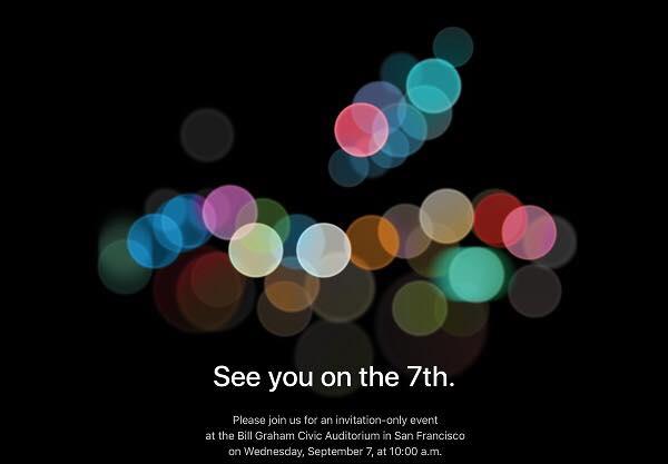 【官方消息】Apple下周舉行發布會  iPhone 7正式亮相？