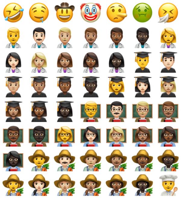 更新咗iOS 10.2未？一次睇哂過100個新Emoji
