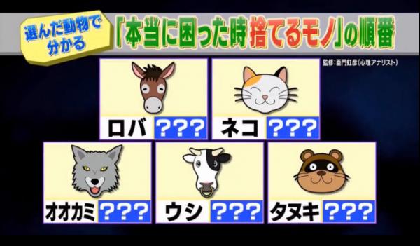 睇穿你人生最重視的事　日本瘋傳超準動物心理測驗
