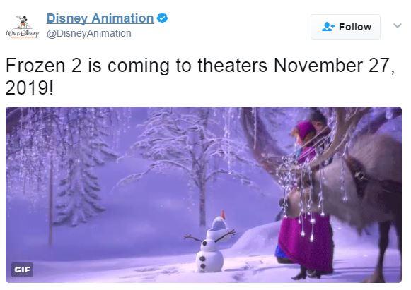 《Frozen》出續集、《獅子王》拍真人版！迪士尼落實3套電影上映日期