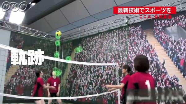 看得見的鬼影變幻球！日本電視台研發東京奧運直播球賽現球軌