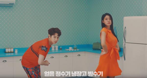 SJ希澈、AOA雪炫新廣告超洗腦　無表情跳騎呢縮膊舞