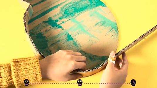 《玩轉極樂園》主題Party裝飾 簡單材料變出可愛七彩亡靈！