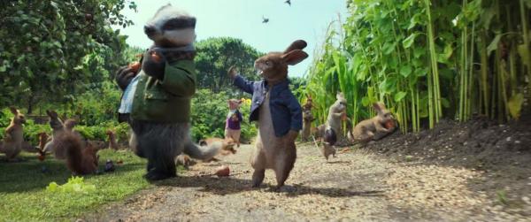 英國兒童圖書改編真人版電影  陳豪、森美為《比得兔》再合體
