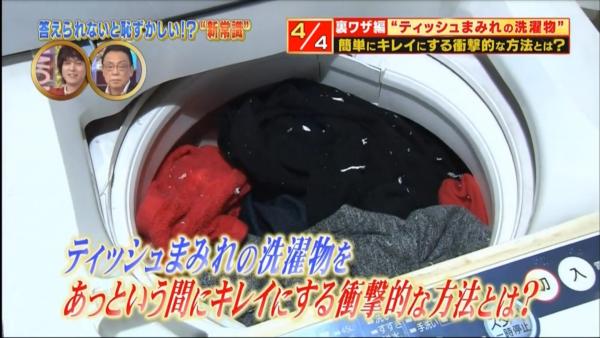 洗完衫沾滿紙巾碎？日本節目教你一招輕鬆清理碎屑