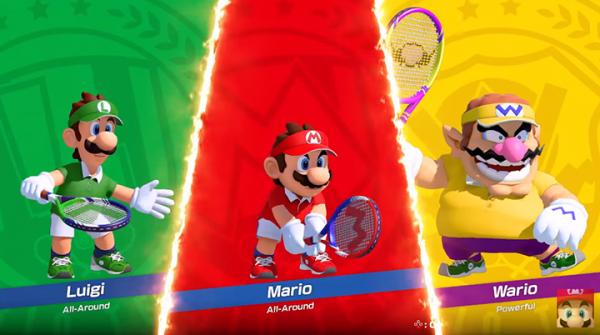 另一任天堂 Switch 大作！ Mario 體感網球全家一齊玩