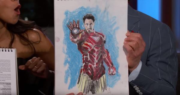 復仇者聯盟畫自畫像  洛基最神似、Iron Man變鐵甲火柴俠
