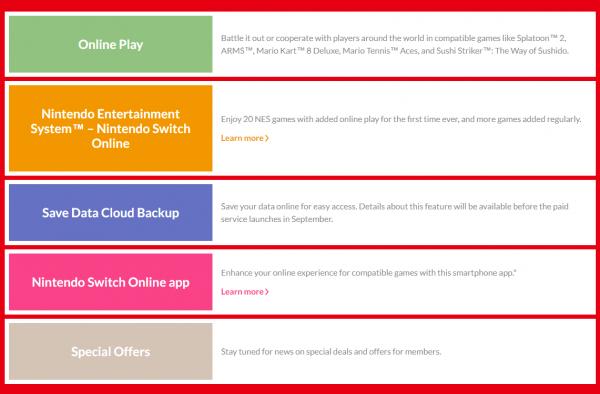 Switch 9月起Online服務要收費 任玩20款紅白機經典遊戲