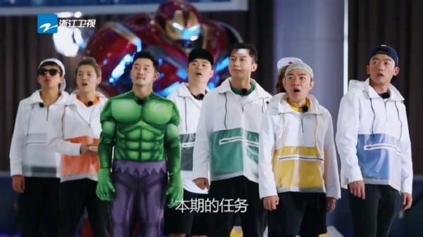 【復仇者聯盟3】超強卡士！4大超級英雄現身大陸綜藝《奔跑吧》