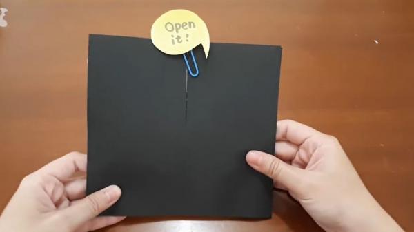 DIY畢業禮物爆炸卡 打開彈出四方帽！