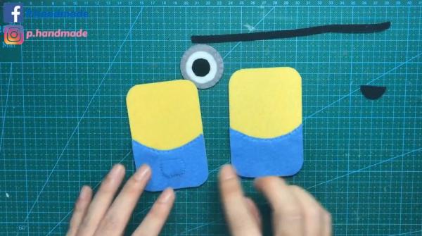 簡單材料自製Minions卡套 超得意又易整！ 