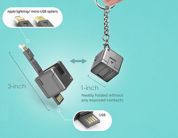 萬能骰仔集8大功能於一身 外置充電器/USB/充電線/手機架