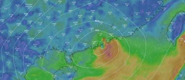 熱帶風暴貝碧嘉逐漸逼近香港！天文台：考慮今晚是否需要改發更高風球