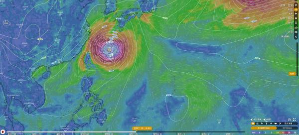 熱帶氣旋潭美生成有機會與山竹同級　英國氣象局推測周末有機會入南海