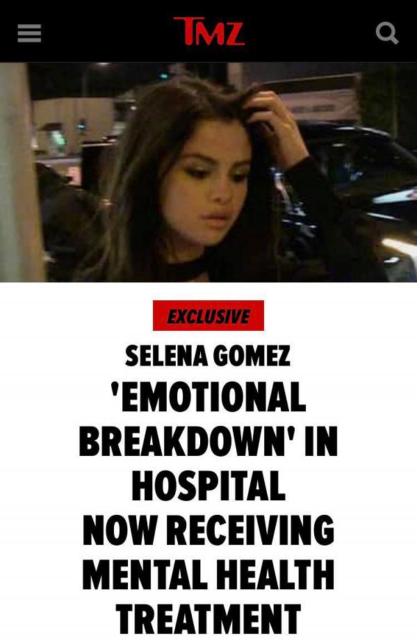 早前決定退出社交媒體   Selena Gomez精神崩潰住院接受DBT治療