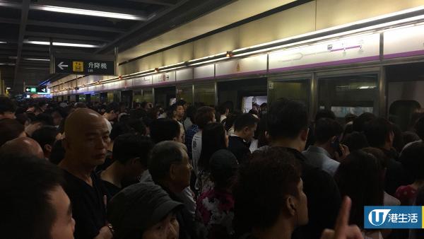【港鐵故障】返工時間港鐵4綫故障  全城再度逼爆各大車站