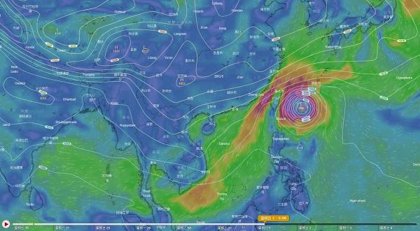 超強颱風玉兔路徑飄忽有機殺入香港　歐洲預報：下周初或進入香港以南500公里