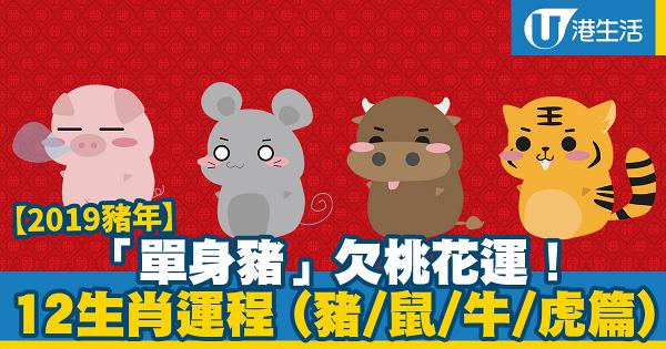 【2019豬年運程】龍震天預測十二生肖運程 (屬豬、屬鼠、屬牛、屬虎)