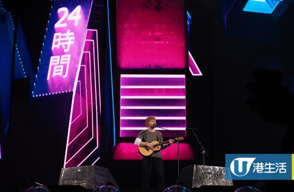 Ed Sheeran(紅髮艾德)終於到香港開演唱會