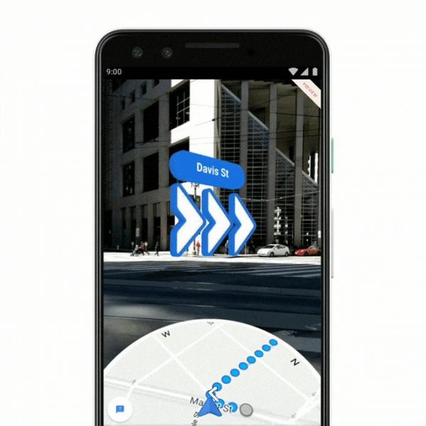 【Google I/O 2019】Google map確定推出AR地圖功能 用實景+箭咀為路痴帶路！