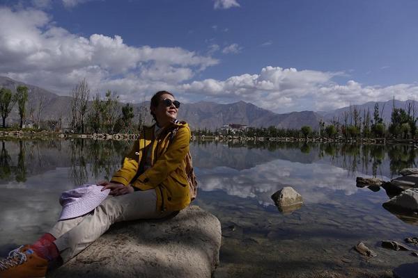田蕊妮獨遊西藏一個月聽盡人間故事 徒步上4800米海拔無高山反應展現毅力