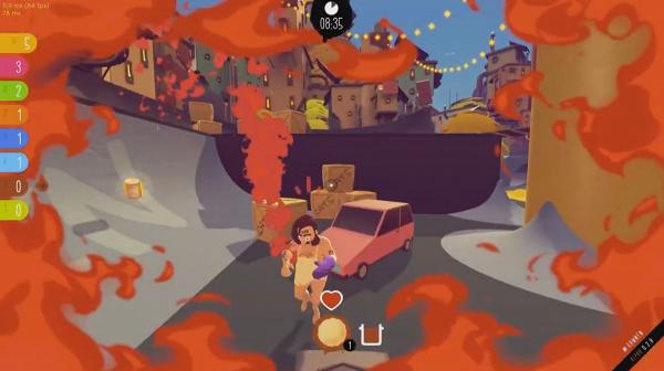 【Steam】全新搞笑多人遊戲《RAWMEN》 裸體大叔潑湯對戰同朋友8人大亂鬥