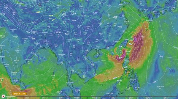 颱風丹娜絲分裂變雙颱風或產生藤原效應　天文台預測香港有狂風雷暴連落9日雨