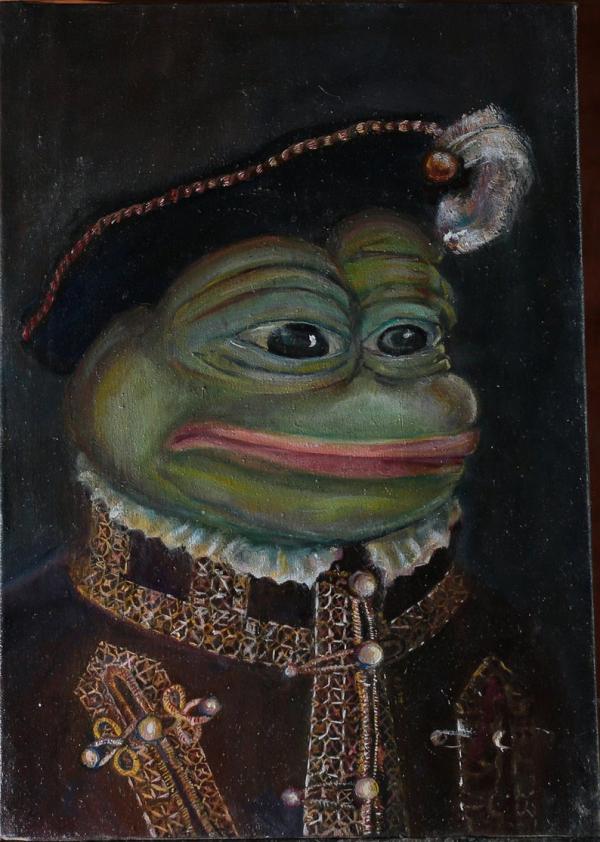  大熱青蛙Pepe玩轉名畫變主角！招牌厭世樣還原蒙羅麗莎/吶喊神髓