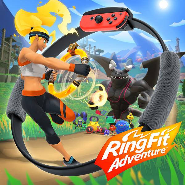 【Switch】健身遊戲RingFit Adventure+專用控制器Ring-Con！打機兼做運動 