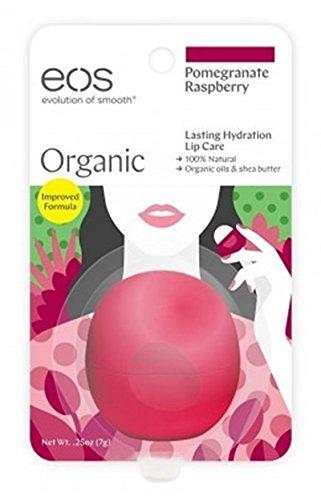 eos Evolution of Smooth 柔滑潤唇球 (石榴紅莓) Lip Balm Pomegranate Raspberry HK$39 每克/毫升零售價$5.6【保濕效能3分、試用者評價4.5分、總評3.5分】