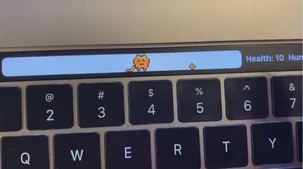 【Apple】Macbook推Touch Bar版他媽哥池  撳觸控欄餵寵物/清便便重溫童年回憶