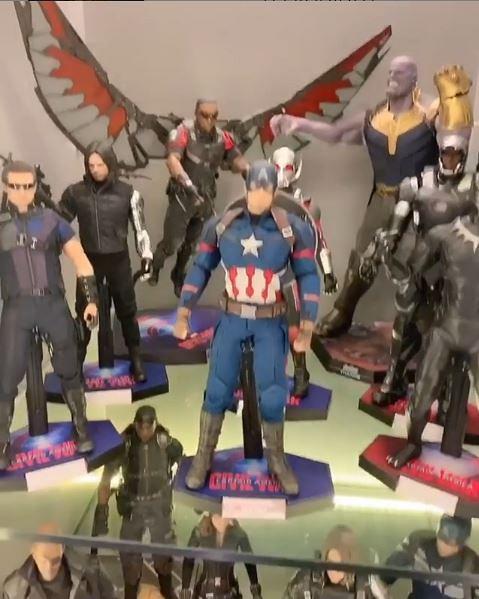 林夏薇收藏Marvel人物模型擺滿15個櫃　過百figure估計最少值15萬