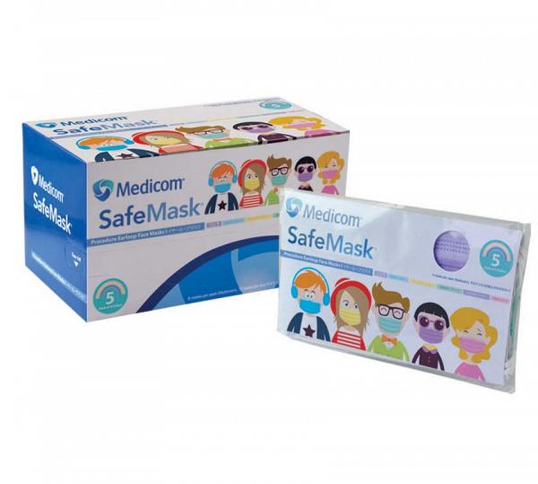 麥迪康Medicom Safe+ 彩色生活口罩耳掛式SPSHMK2585【每個口罩平均價錢港幣$7.9】