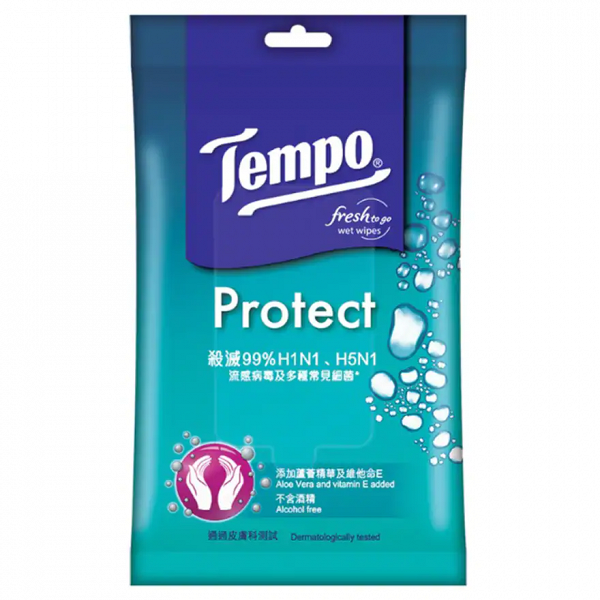 TEMPO抗菌倍護濕紙巾$9.9