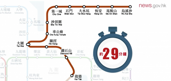 屯馬線一期2月14日正式開通 路線圖/頭班車時間/顯徑+鑽石山+啟德站詳情